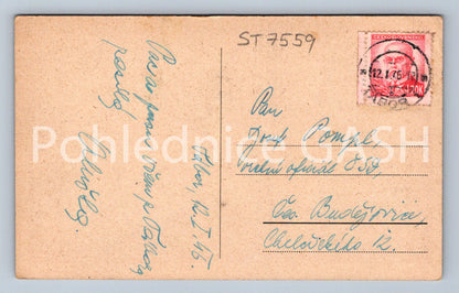 Postcard TÁBOR (ST7559)