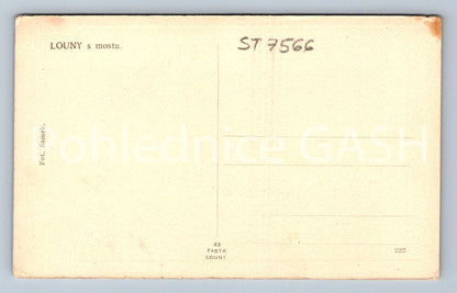 Postcard LOUNGE WITH BRIDGE (ST7566)