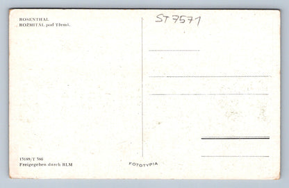 Postcard ROŽMITÁL POD TŘEMŠÍNEM (ST7571)