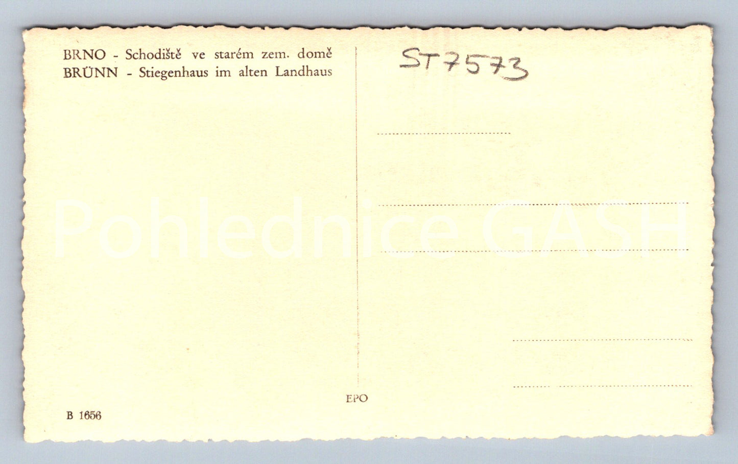 Postcard BRNO (ST7573)