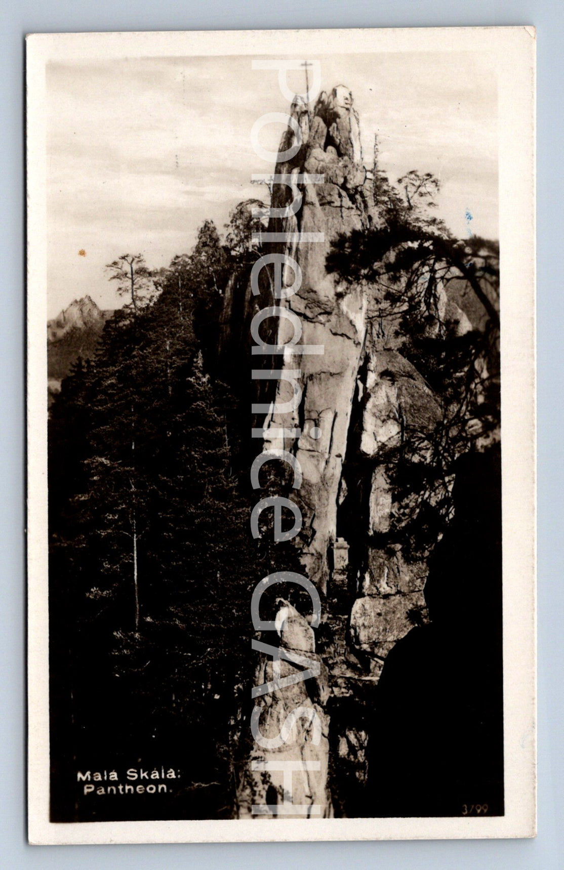 Postcard SMALL ROCK (ST7585)