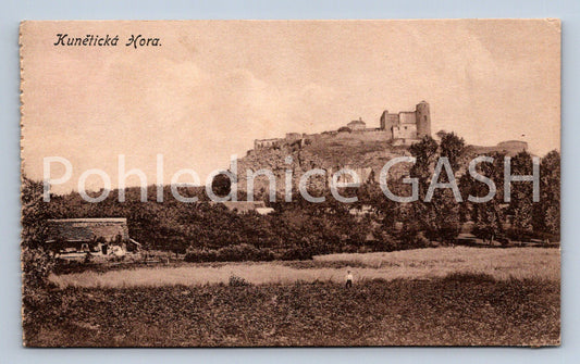 Postcard KUNĚTICKÁ HORA (ST7598)
