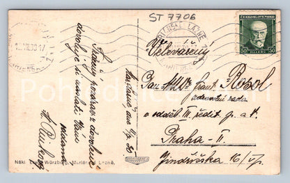 Postcard MARIANSKÉ LÁZNĚ (ST7706)