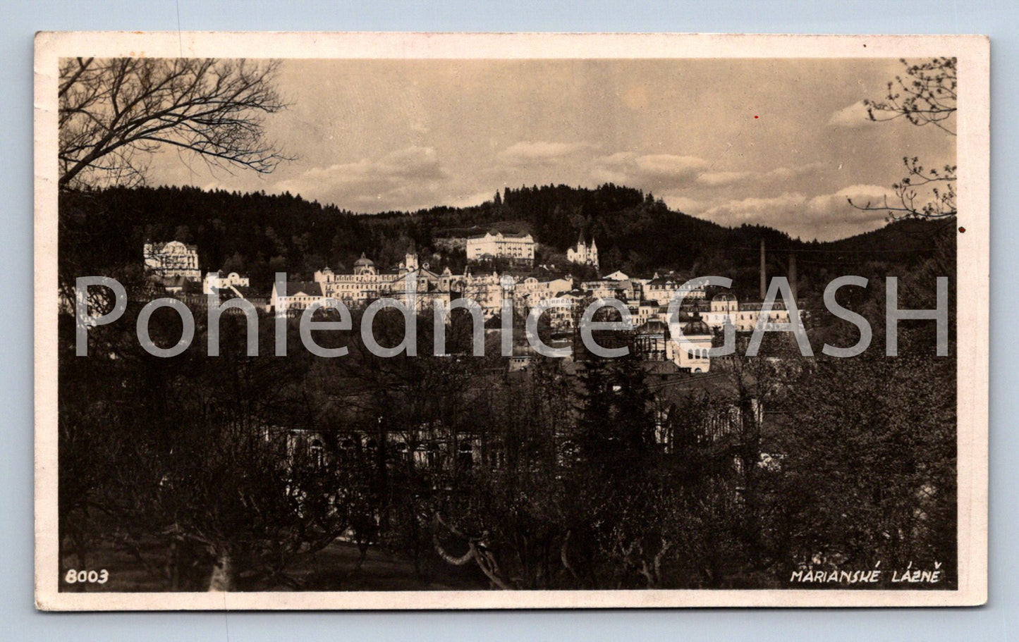 Postcard MARIANSKÉ LÁZNĚ (ST7706)