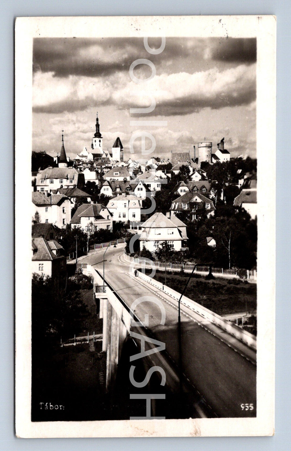 Postcard TÁBOR (ST7709)