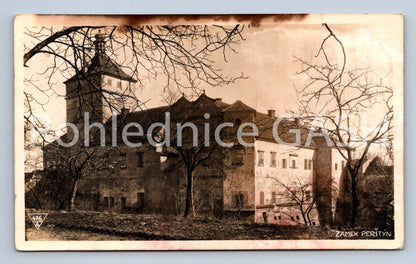 Postcard PERŠTÝN CASTLE (ST7728)
