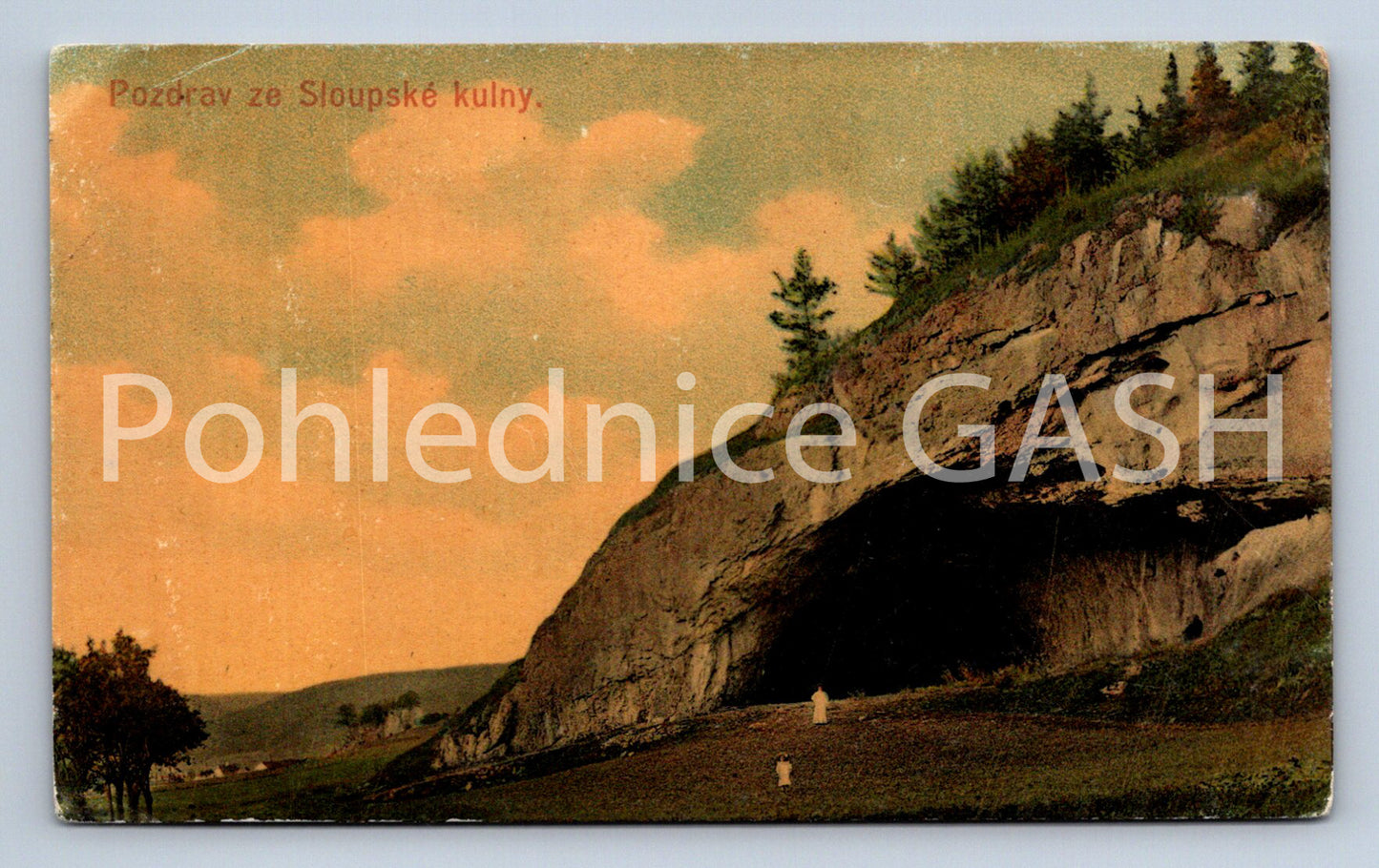 Postcard GREETINGS FROM SLOUPSKÁ KULNA (ST7737)