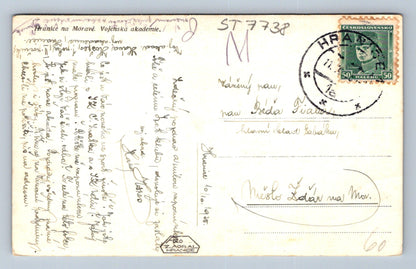Postcard BORDER IN MORAVIA (ST7738)