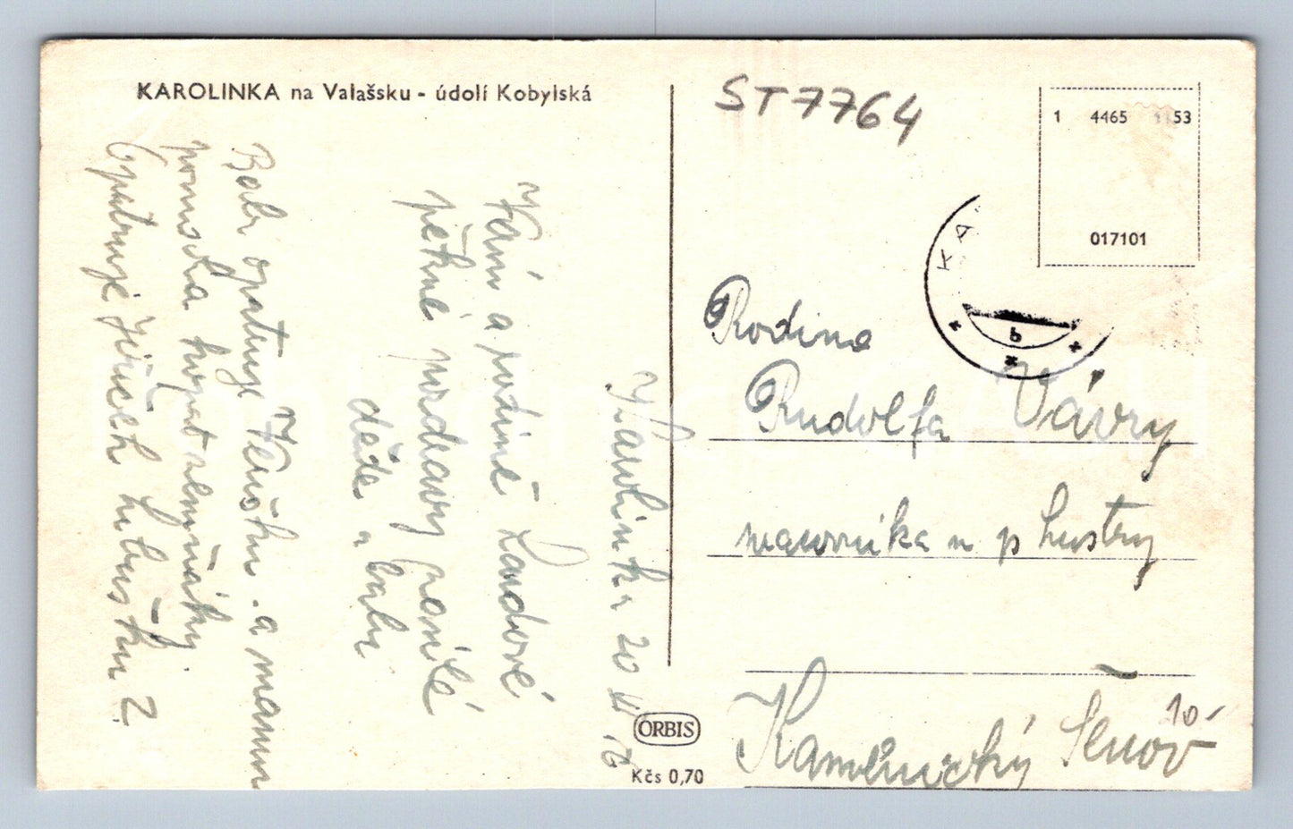 Postcard CAROLINE IN WALLASHIA (ST7764)