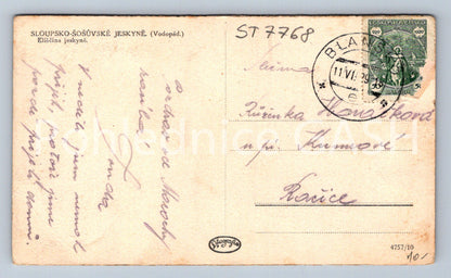 Postcard SLOUPSKO - SOŠŮV CAVES (ST7768)