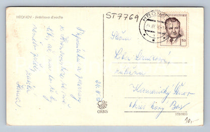 Postcard HRONOV (ST7769)
