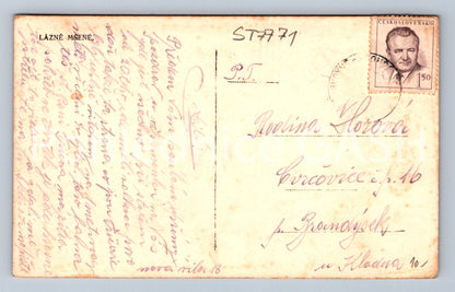 Postcard LÁZNĚ MŠENÉ (ST7771)
