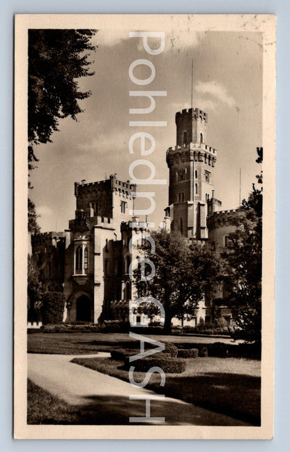 Postcard HLUBOKA NAD VLTAVOU CASTLE (ST7772)