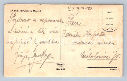 Postcard LÁZNÉ TEPLICE NA MORAVĚ (ST7780)