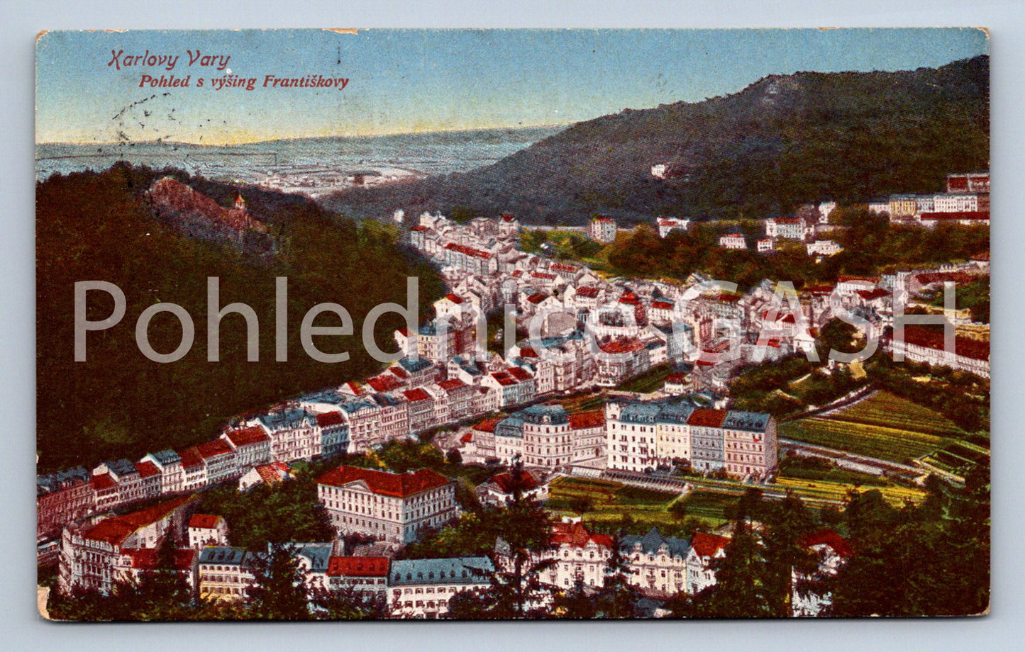 Postcard KARLOVY VARY (ST7797)
