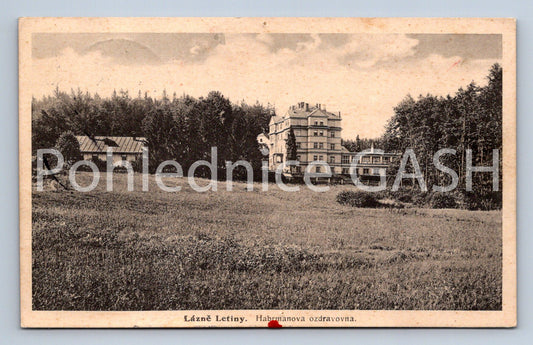Postcard LÁZNĚ LETINY (ST7798)