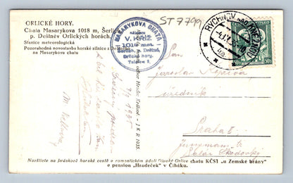 Postcard ORLICKÉ HORY (ST7799)