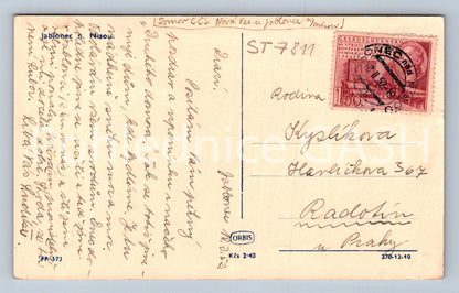 Postcard JABLONEC NAD NISOU (ST7811)