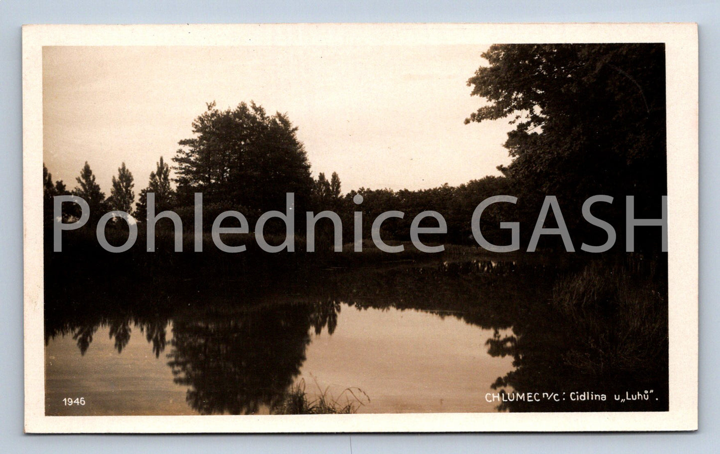 Postcard CHLUMEC NAD CIDLINOU (ST7821)