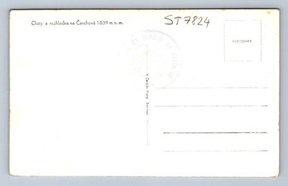 Postcard COTTAGES IN ČERCHOVĚ (ST7824)