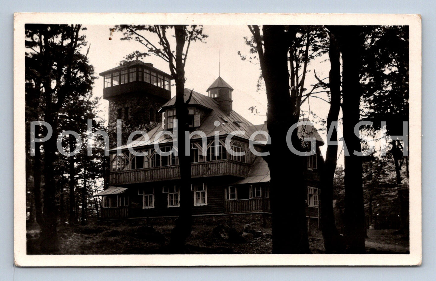 Postcard COTTAGES IN ČERCHOVĚ (ST7824)