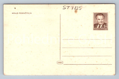 Postcard PERNŠTEJN CASTLE (ST7825)