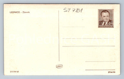 Postcard LEDNICE - CASTLE (ST7831)