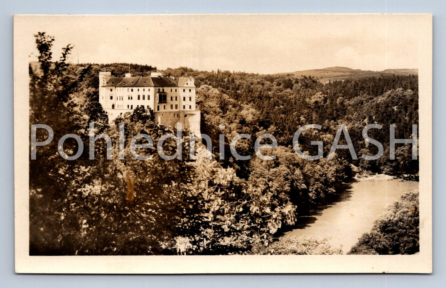 Postcard ORLÍK NAD VLTAVOU (ST7842)