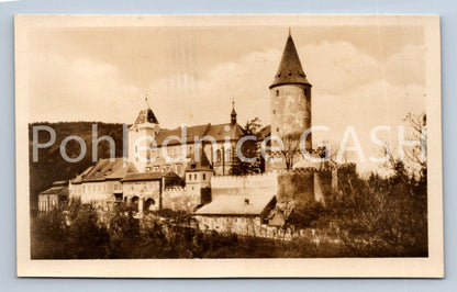 Postcard KŘIVOKLÁT CASTLE (ST7847)