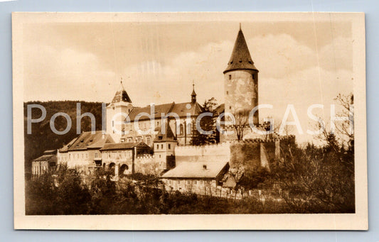 Postcard KŘIVOKLÁT CASTLE (ST7847)