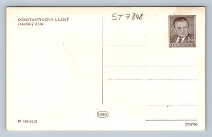 Postcard KONSTANTINOVY LÁZNĚ (ST7848)
