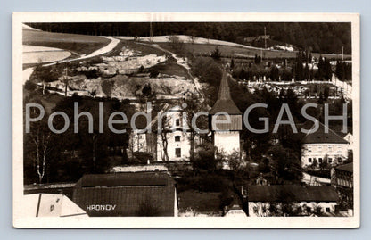 Postcard HRONOV (ST7865)