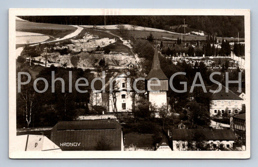 Postcard HRONOV (ST7865)