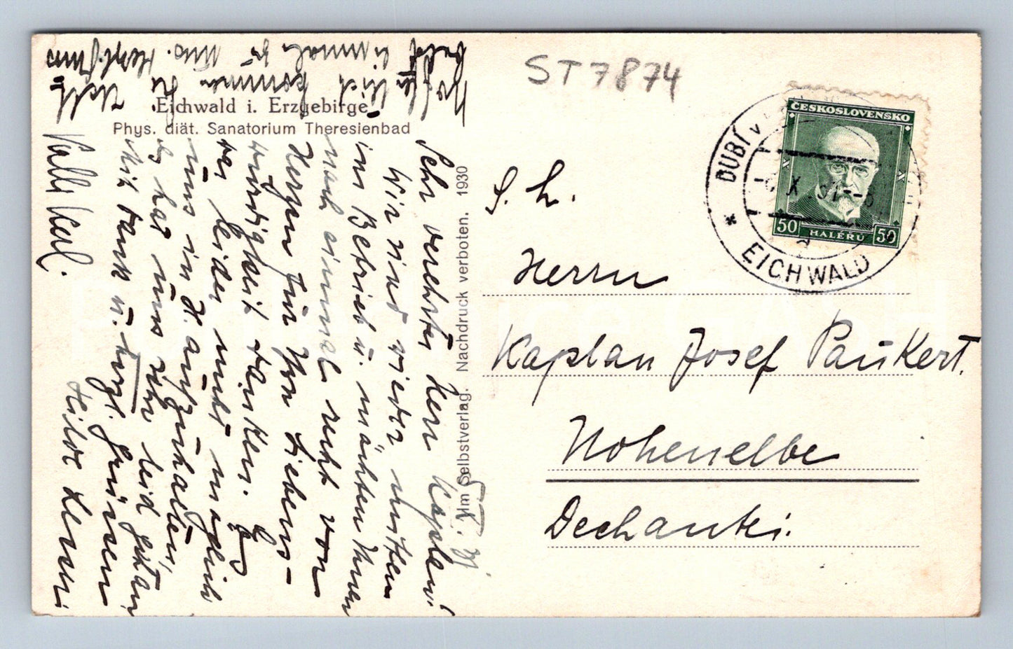 Postcard WANDELGANG (ST7874)