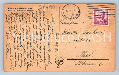 Postcard PRAGUE - ST. VITUS CHURCH (ST7880)