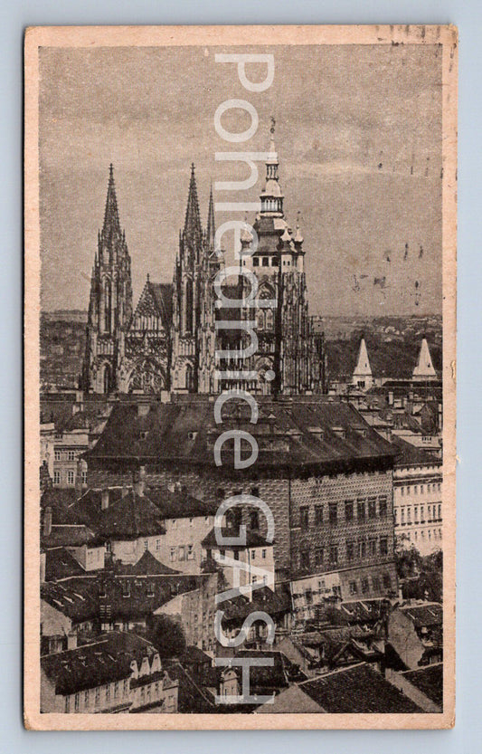 Postcard PRAGUE - ST. VITUS CHURCH (ST7880)