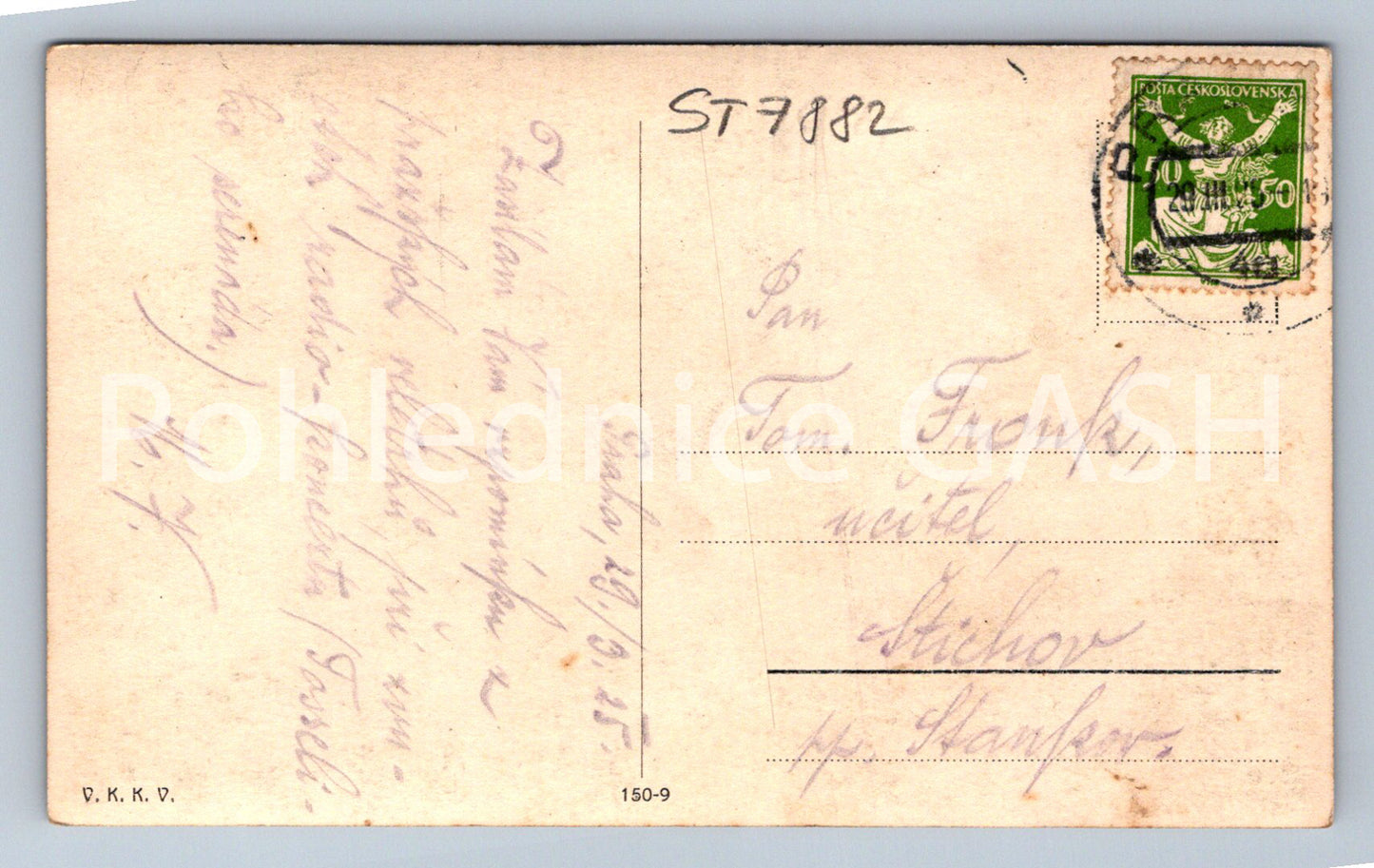 Postcard PRAGUE (ST7882)