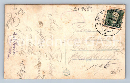 Postcard ELBE RESERVOIR IN TĚŠNOV (ST7889)