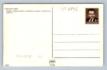 Postcard KARLOVY VARY (ST7892)