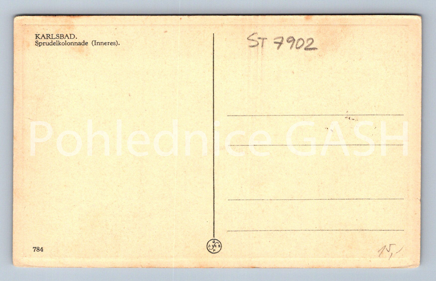 Postcard KARLOVY VARY (ST7902)