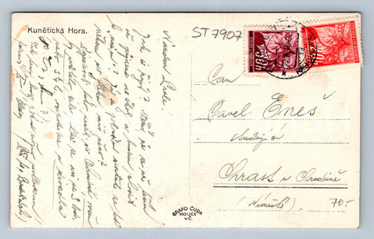 Postcard KUNĚTICKÁ HORA (ST7907)