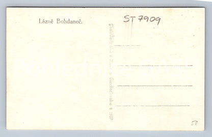 Postcard LÁZNĚ BOHDALEČ (ST7909)