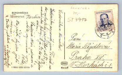 Postcard BOROHRÁDEK (ST7917)