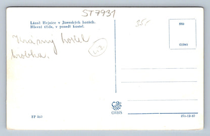 Postcard HEJNICE SPA IN THE JIZER MOUNTAINS (ST7931)