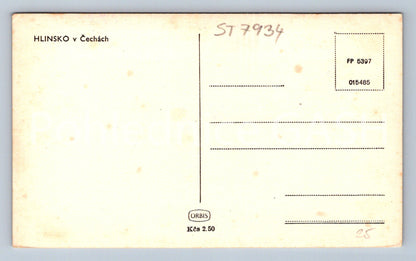 Postcard HLINSKO REGION IN BOHEMIA (ST7934)