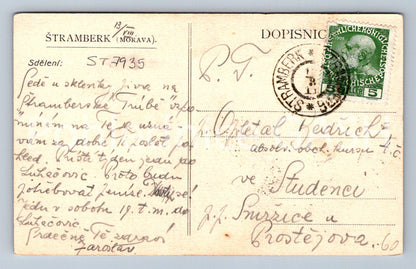 Postcard ŠTRAMBERK (ST7935)