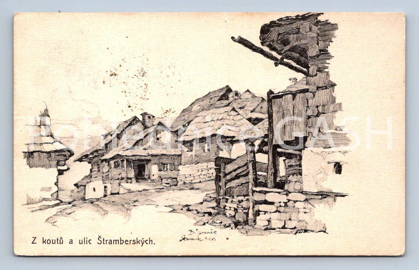 Postcard ŠTRAMBERK (ST7935)