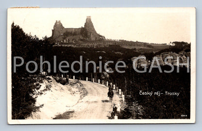 Postcard BOHEMIAN PARADISE RUINS (ST7945)