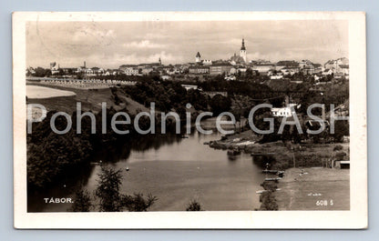 Postcard TÁBOR (ST7947)