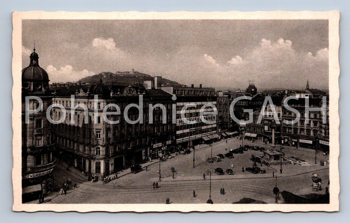 Postcard BRNO - VIKTORIA PLATZ (ST7948)